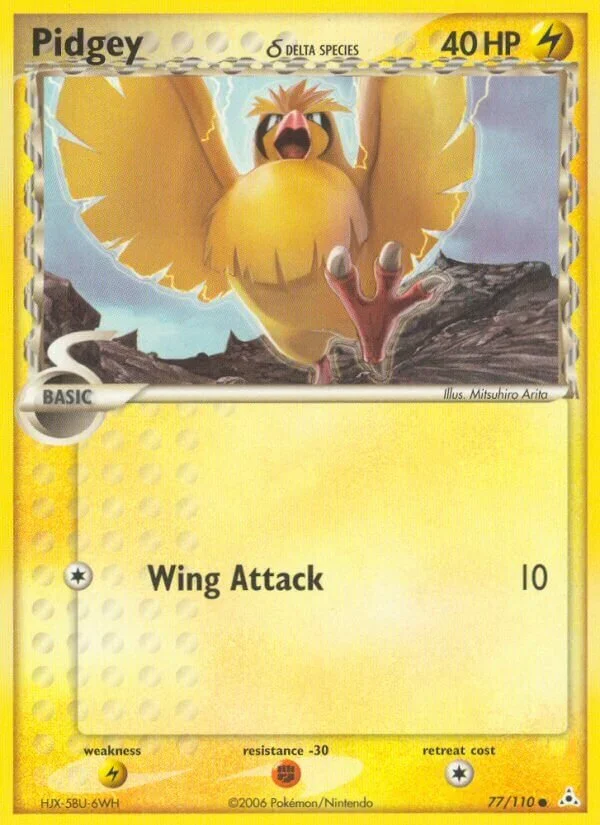 Pidgey 「HP 77/110」「EN」