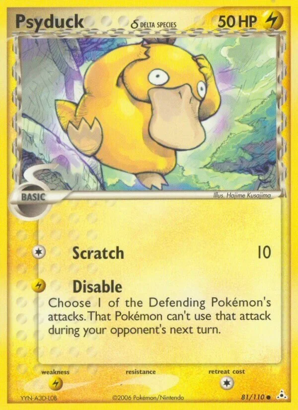 Psyduck 「HP 81/110」「EN」