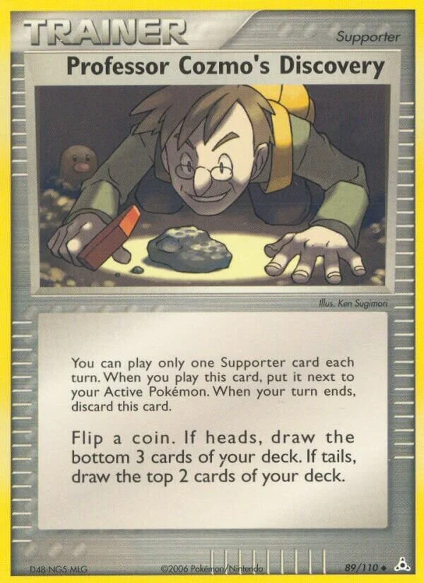 Professor Cozmo's Discovery 「HP 89/110」「EN」