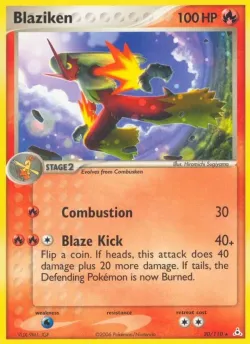 Blaziken #20/110 · Pokémon