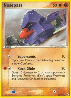 Nosepass #25/110 · Pokémon