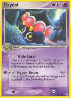Claydol #38/110 · Pokémon