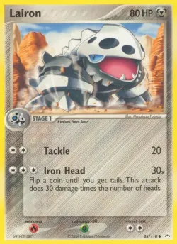 Lairon #45/110 · Pokémon