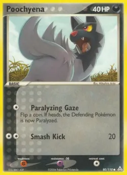 Poochyena 「HP 80/110」「EN」