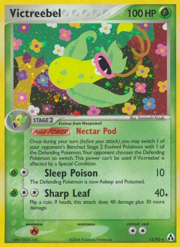 Victreebel 「LM 13/92」「EN」