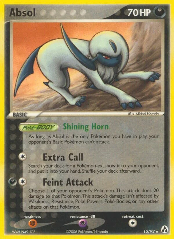 Absol 「LM 15/92」「EN」