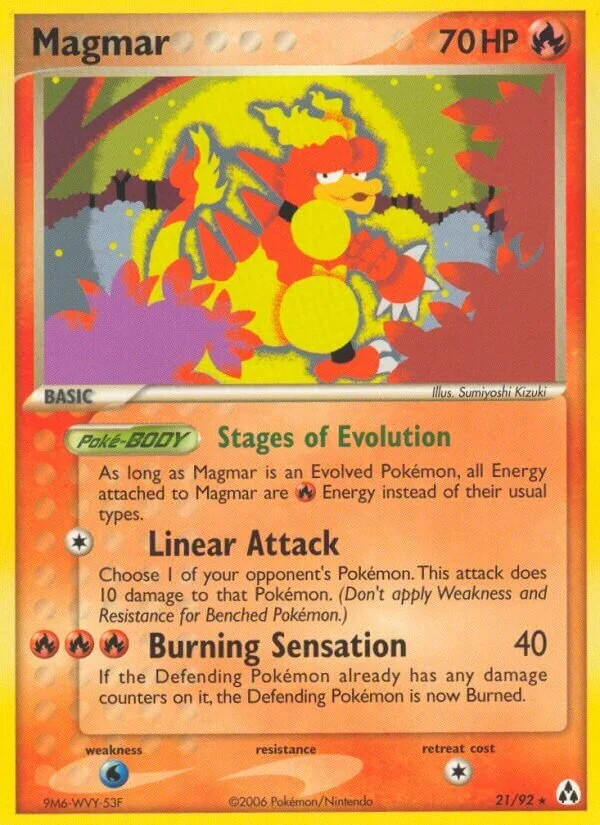 Magmar 「LM 21/92」「EN」