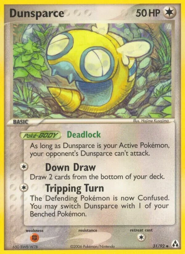 Dunsparce 「LM 31/92」「EN」