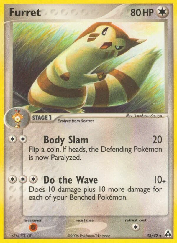 Furret 「LM 33/92」「EN」