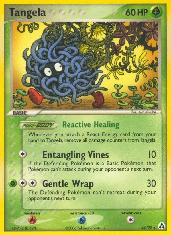 Tangela 「LM 44/92」「EN」