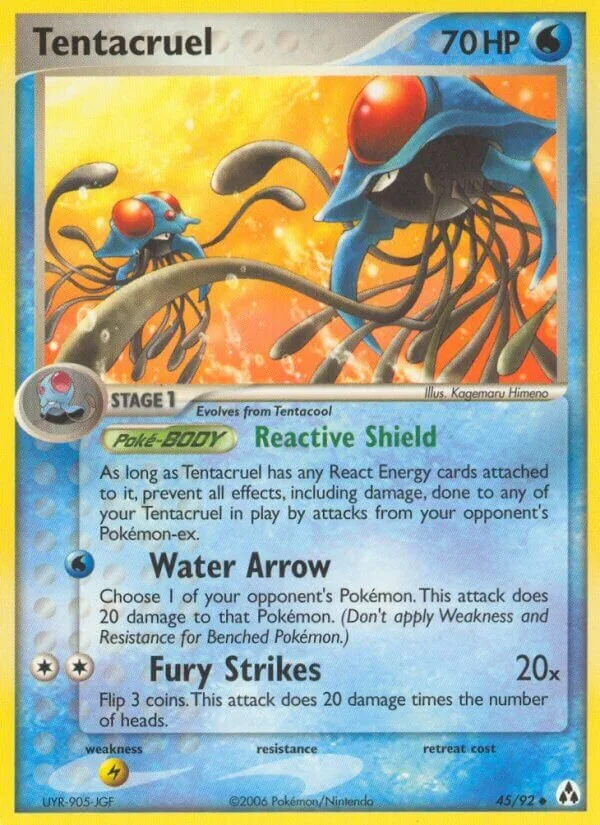 Tentacruel 「LM 45/92」「EN」
