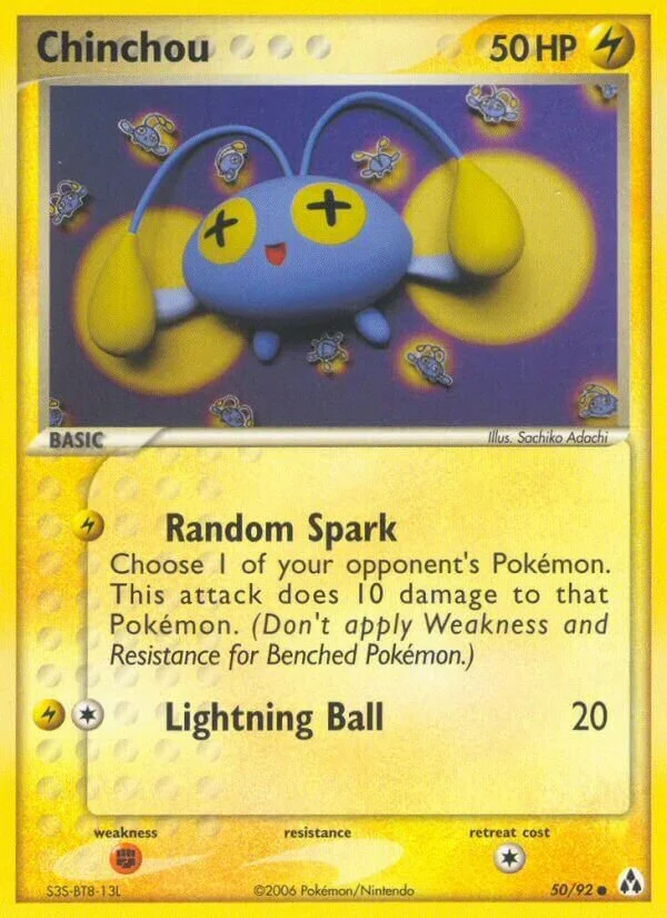 Chinchou 「LM 50/92」「EN」