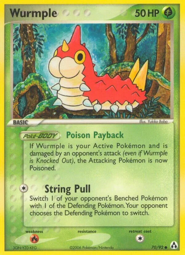 Wurmple 「LM 70/92」「EN」