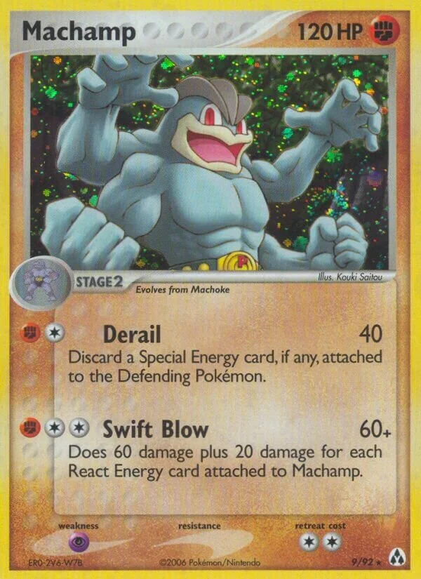 Machamp 「LM 9/92」「EN」