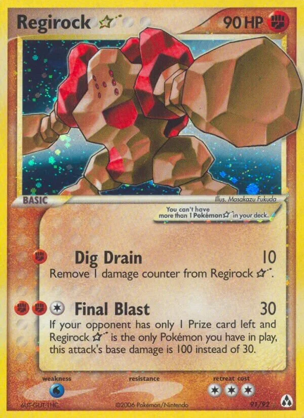 Regirock ☆ 「LM 91/92」「EN」