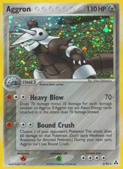 Aggron #2/92 · Pokémon