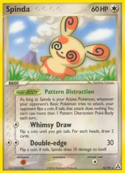 Spinda #26/92 · Pokémon