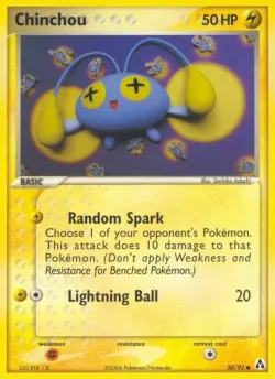 Chinchou 「LM 50/92」「EN」