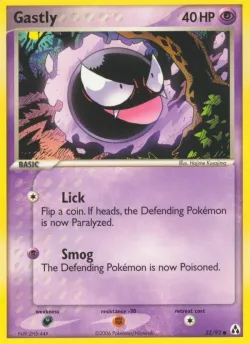 Gastly 「LM 52/92」「EN」