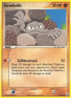 Geodude 「LM 53/92」「EN」