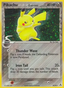 Pikachu 「LM 93/92」「EN」
