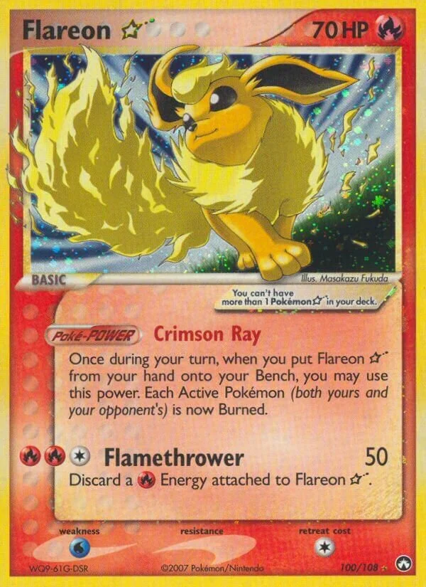 Flareon ☆ 「PK 100/108」「EN」