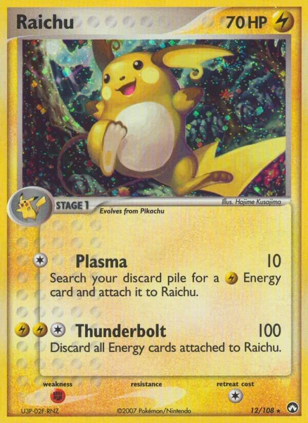 Raichu 「PK 12/108」「EN」