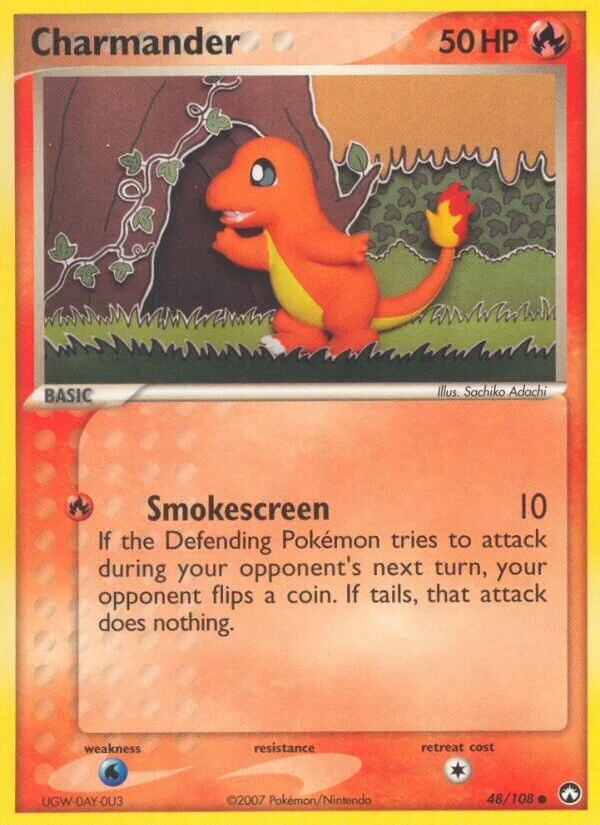 Charmander 「PK 48/108」「EN」