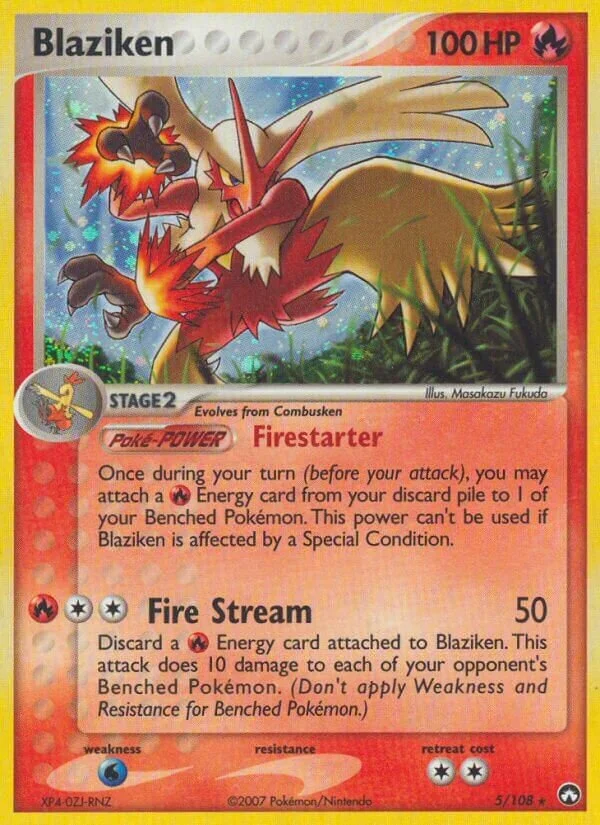 Blaziken 「PK 5/108」「EN」