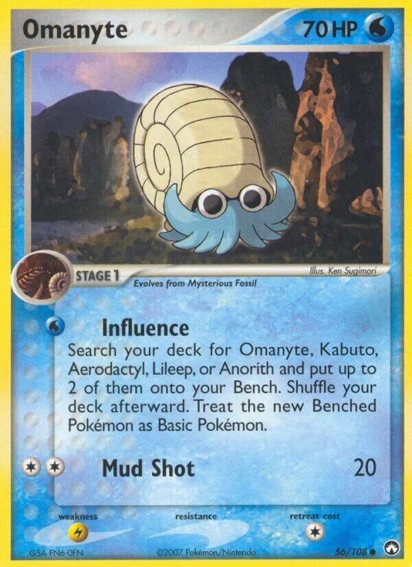 Omanyte 「PK 56/108」「EN」