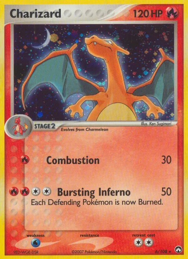 Charizard 「PK 6/108」「EN」