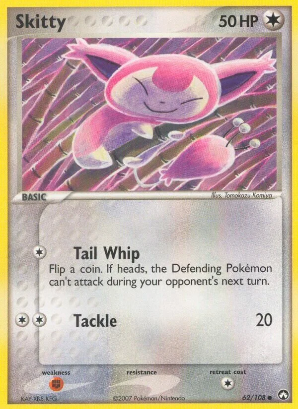 Skitty 「PK 62/108」「EN」