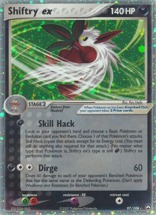 Shiftry ex 「PK 97/108」「EN」
