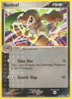 Nuzleaf #36/108 · Pokémon
