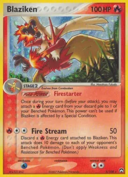 Blaziken #5/108 · Pokémon