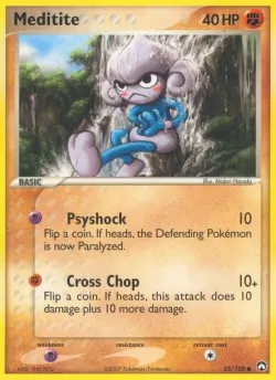 Meditite #55/108 · Pokémon