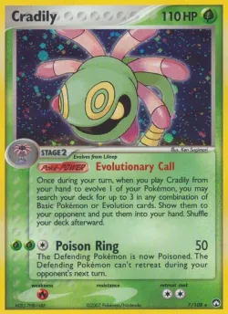 Cradily #7/108 · Pokémon