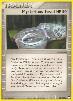 Mysterious Fossil 「PK 85/108」「EN」