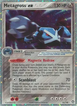 Metagross ex 「PK 95/108」「EN」