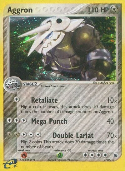 Aggron 「RS 1/109」「EN」