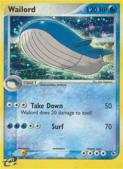 Wailord 「RS 14/109」「EN」