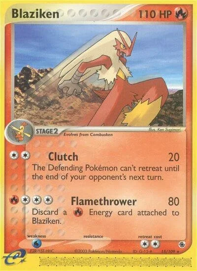 Blaziken 「RS 15/109」「EN」