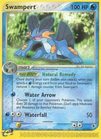 Swampert 「RS 23/109」「EN」