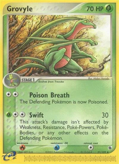 Grovyle 「RS 31/109」「EN」