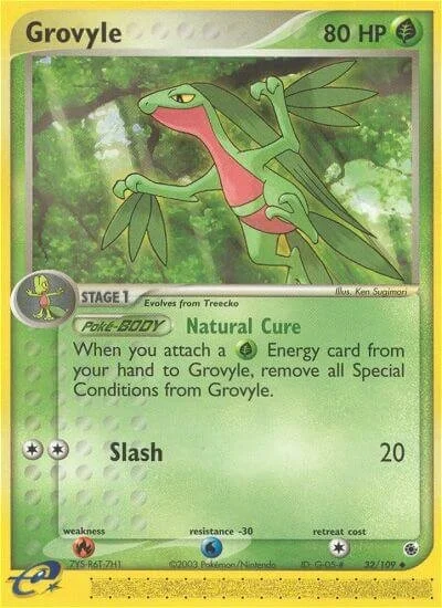 Grovyle 「RS 32/109」「EN」