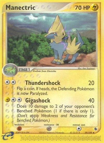 Manectric 「RS 39/109」「EN」