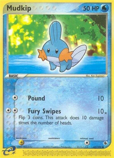 Mudkip 「RS 60/109」「EN」