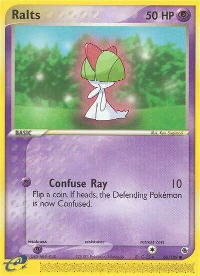Ralts 「RS 66/109」「EN」