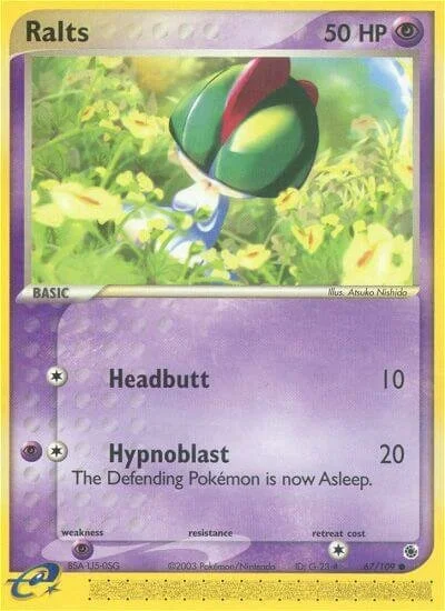 Ralts 「RS 67/109」「EN」