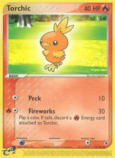 Torchic 「RS 73/109」「EN」